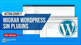 Migrar sitio wordpress a otro hosting SIN PLUGINS paso a paso 2022