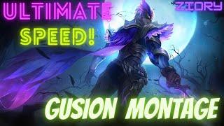 Gusion Ultimate Speed Montage | MLBB | Ziory