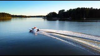 Weekend cruising on BatMax speedboat