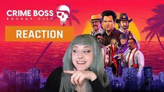 My reaction to the Crime Boss Rockay City Official Launch Trailer | GAMEDAME REACTS