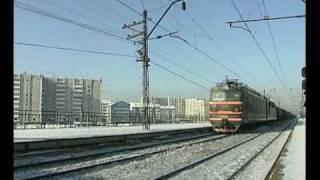 Trains in Siberia Russia