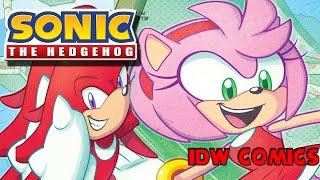 Sonic IDW 62 História em Quadrinho do Sonic com mais duas bônus no final