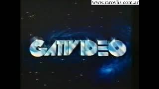 Gativideo VHS Argentina 1991 Restaurado