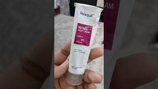 Retinol night cream review by @Reequil , for more visit Instagram. #skincare #skincaretips #skin