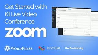 Wordpress Zoom Plugin using KI Live Video Conferencing