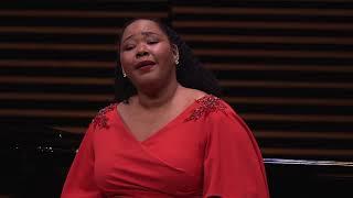 Soprano Alaysha Fox sings Marietta’s Lied by Korngold, with Catherine Miller, piano