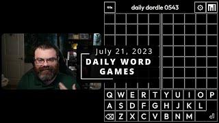 Don't Wordle and other daily games! - July 21, 2023