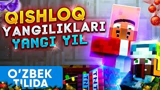 QISHLOQ YANGILIKLARI O'ZBEKCHA MINECRAFT PRIKOL DUBLYAJ //YANGI MINECRAFT O'ZBEK TILIDA 2022