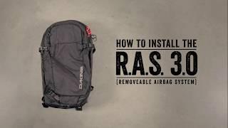 How to install the Mammut R.A.S. 3.0 Airbag to your Dakine backpack