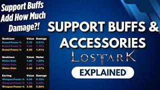 Lost Ark Explained: Support Buffs and Accessories