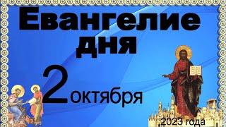 Включи прямо сейчас!  Евангелие дня 2 октября 2023 года