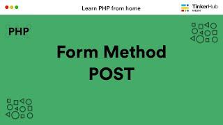 PHP Form Method POST