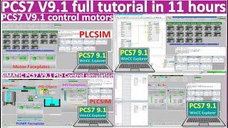 SIMATIC PCS7 V9.1 full tutorial in 11 hours