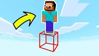 КАК ВЫЖИТЬ НУБУ НА НЕВИДИМОМ БЛОКЕ В МАЙНКРАФТ ? 1 БЛОК ТРОЛЛИНГ В MINECRAFT | ЗАЩИТА НУБА | МУЛЬТИК