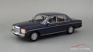 Mercedes-Benz 230E W123 Lapis Blue Metallic 1982 | MaXichamps - Minichamps | Масштабные модели 1:43