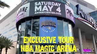 EXCLUSIVE TOUR - NBA Magic Arena (Amway Center)