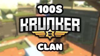 100s Krunker Clan!