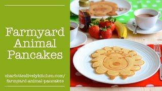 Farmyard Animal Pancakes