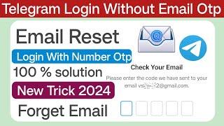 telegram email otp problem | forget telegram email | reset telegram Email | login telegram without