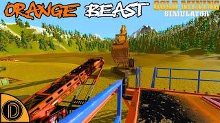 THE ORANGE BEAST!!!  - Gold Mining Simulator (GOLD RUSH: THE GAME)