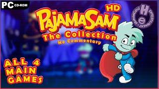 The Pajama Sam Collection (PC) - ALL 4 Main Games HD Walkthrough - No Commentary