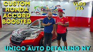 Fully Custom Honda Accord Turbocharged || Unicoautodetailingny || Glass Bonnet || 350HP || 4K