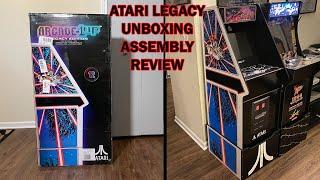 Arcade1up Tempest Atari Legacy Edition Unboxing Assembly and Review