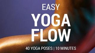 How to do Yoga Flow Poses for beginners at home? Easy home yoga practice. Start Yoga challenge