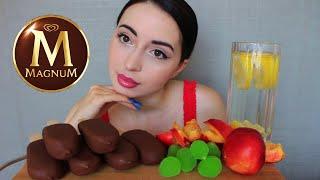 6 МОРОЖЕНО MAGNUM ЗА РАЗ / Смогу ? / Mukbang Ayka Emilly