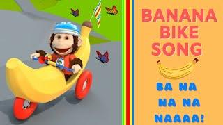 Banana Bike Song | Interactive Musical Adventures | Fun Learning Entertainment