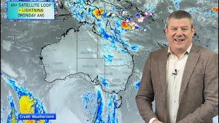 Oz Big Picture weather to Sunday, cold fronts for WA and southern states