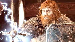 God of War PS4 - Thor's Son tries to kill Kratos and Atreus