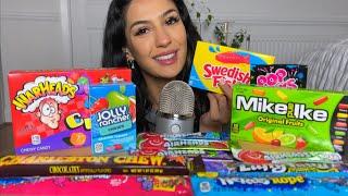 ASMR TRYING AMERICAN CANDY *Kitone ASMR*