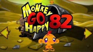 Игра "Счастливая Обезьянка 82" (Monkey GO Happy 82) - прохождение