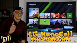 LG NanoCell 4K 2021 (55NANO863PA) - czy odświeżanie 120 Hz wystarczy? / test, recenzja, review