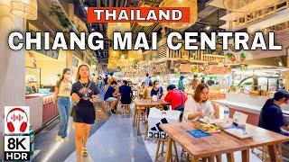 8K - Chiang Mai Central | Largest Shopping Complex In Northern Thailand ️