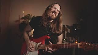 This SQUIER Guitar Sounds INCREDIBLE! | D Minor Blues Guitar Improv