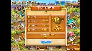 Farm Frenzy 3 only GOLD (level 72) playthrough Веселая ферма 3 (уровень 72) Золото