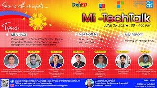 MiTechTalks: MEA HACK -Preserve End of School Year Traditions Online  & Flipgrid App