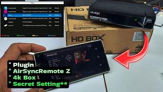 HD Box 4K Prime H.265 Satellite And Android Receiver | Full Features and Functions | Plugin| Airsync