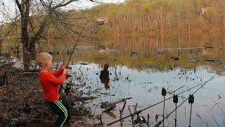 Bank fishing for carp and catfish from a four-wheeler. Come fish with me on May 6th!!!