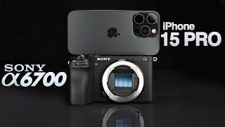 iPhone 15 Pro vs Sony a6700 - Which Camera is Right For You?