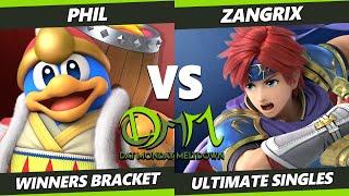 DAT Monday Meltdown 226 - PHIL (Dedede) Vs. Zangrix (Roy) SSBU Ultimate Tournament