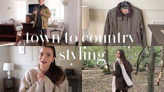 ENGLISH COUNTRYSIDE STYLING / STAYCATION LOOKS