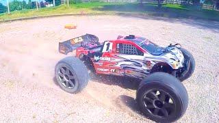 Hpi trophy 4.6 NITRO top speed!