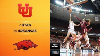 Utah vs. Arkansas - Women's NCAA tournament first-round highlights