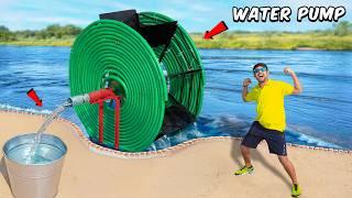 We Made Free Energy Water Pump - सस्ती और टिकाऊ तकनीक | Primitive Technology