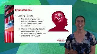 Gesture and autism webinar – Autism Hub