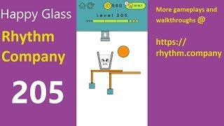 Happy Glass Walkthrough Solution Level 205