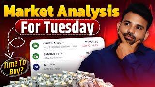 Stock market crash और market कितना गिरेगा? Nifty & Finnifty Prediction for Tuesday | 8 October 2024